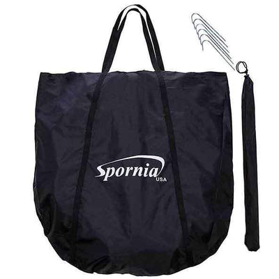 Spornia Bundle #5 SPG-7 Golf Practice Net + Golf Teaching Hitting Mat